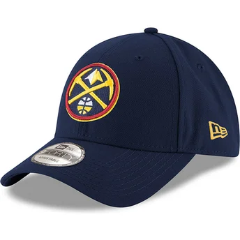 Cap curbată navy blue adjustable strap 9FORTY The League de Denver Nuggets NBA de New Era