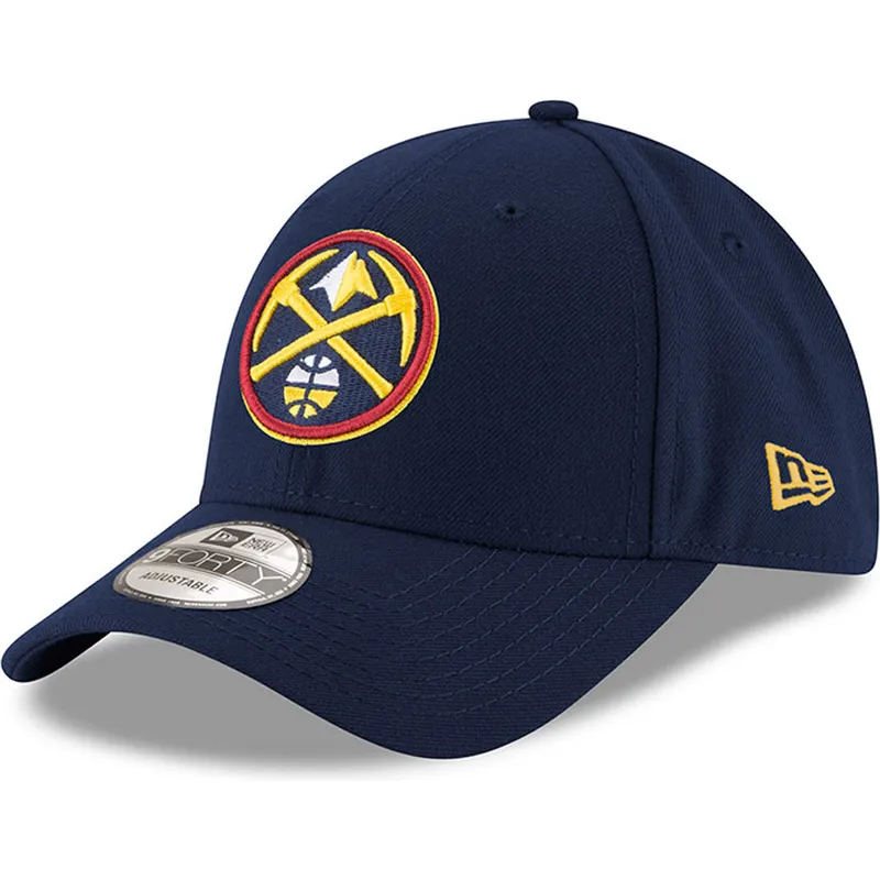 Gorra curva azul ajustable 9FORTY Essential de New York Yankees MLB de New  Era