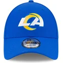 gorra-curva-azul-ajustable-9forty-the-league-de-los-angeles-rams-nfl-de-new-era