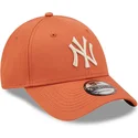 epci-curbata-portocaliu-reglabila-9forty-league-essential-de-new-york-yankees-mlb-de-new-era