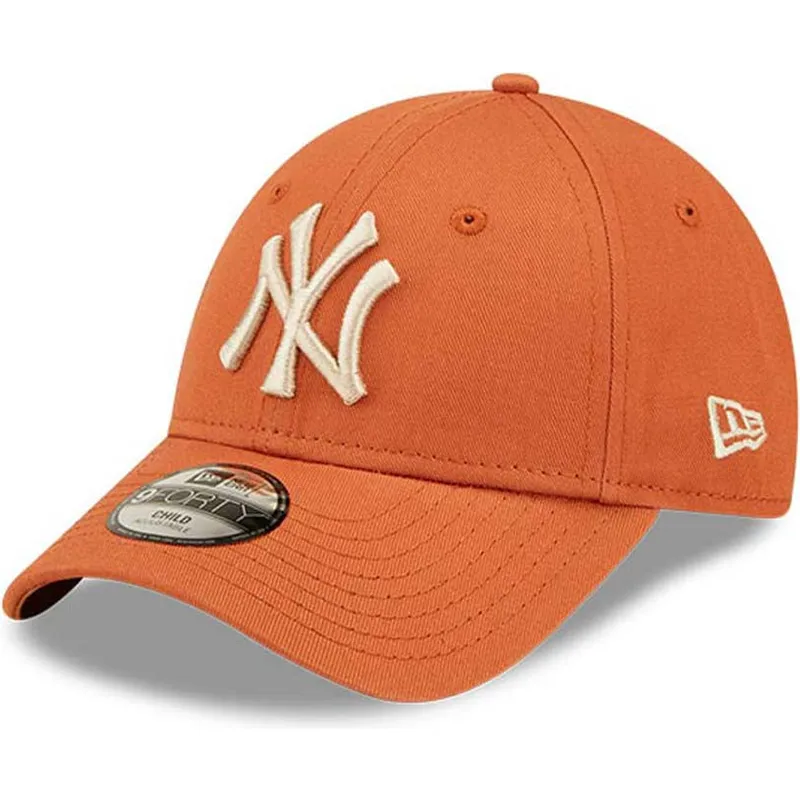 epci-curbata-portocaliu-reglabila-pentru-copii-9forty-league-essential-de-new-york-yankees-mlb-de-new-era