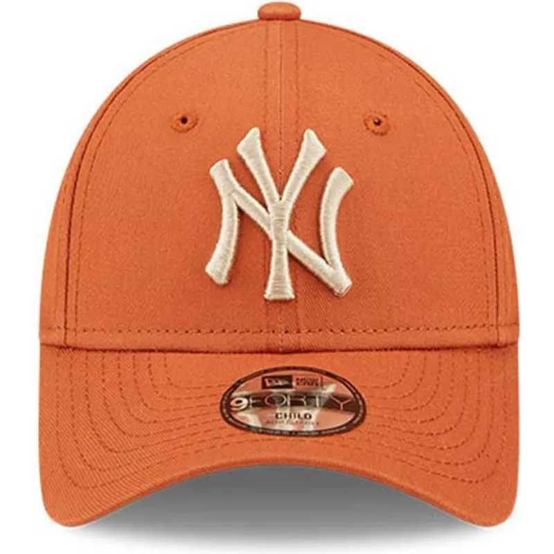 epci-curbata-portocaliu-reglabila-pentru-copii-9forty-league-essential-de-new-york-yankees-mlb-de-new-era
