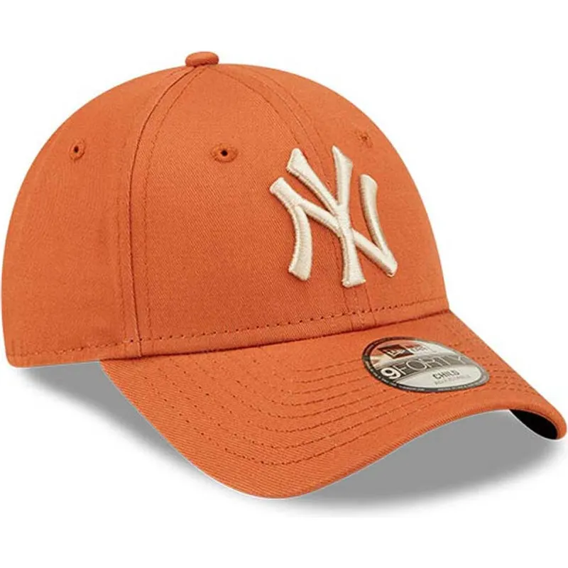 epci-curbata-portocaliu-reglabila-pentru-copii-9forty-league-essential-de-new-york-yankees-mlb-de-new-era