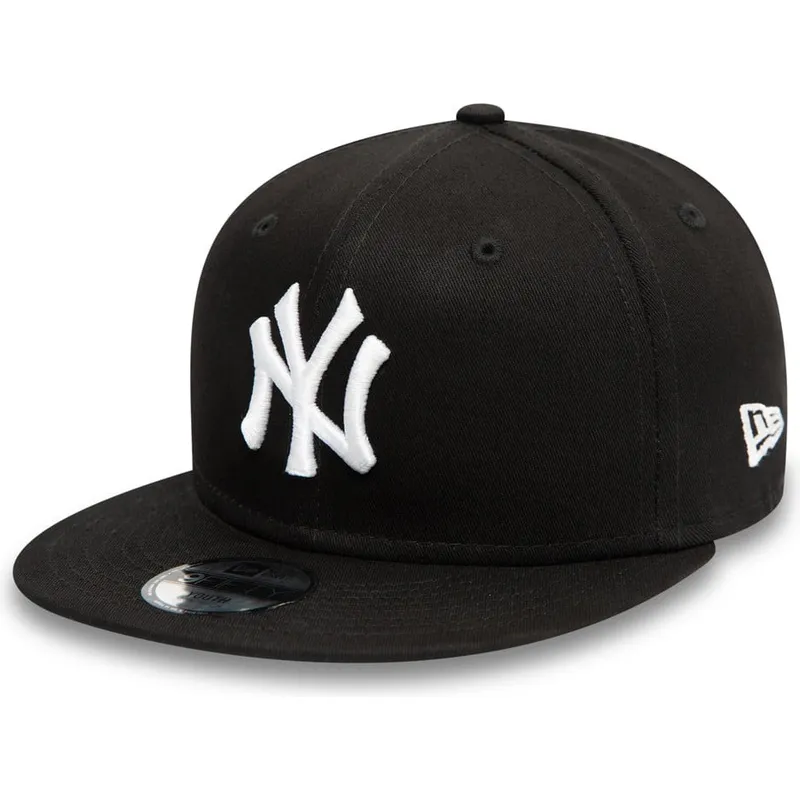 epci-plata-negru-snapback-pentru-copii-9fifty-essential-de-new-york-yankees-mlb-de-new-era