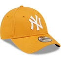 cap-curbata-orange-adjustable-strap-pentru-copii-9forty-league-essential-de-new-york-yankees-mlb-de-new-era