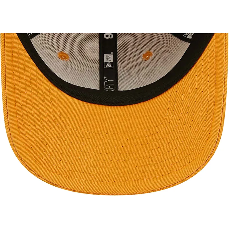cap-curbata-orange-adjustable-strap-pentru-copii-9forty-league-essential-de-new-york-yankees-mlb-de-new-era