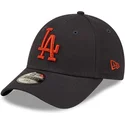 cap-curbata-navy-blue-adjustable-strap-pentru-copii-marron-9forty-league-essential-de-los-angeles-dodgers-mlb-de-new-era