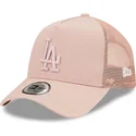 epci-curbata-roz-snapback-a-frame-tonal-mesh-de-los-angeles-dodgers-mlb-de-new-era