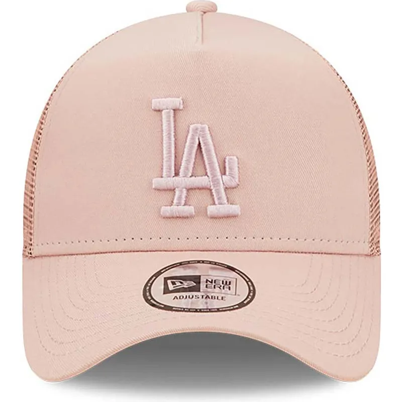 epci-curbata-roz-snapback-a-frame-tonal-mesh-de-los-angeles-dodgers-mlb-de-new-era
