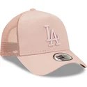epci-curbata-roz-snapback-a-frame-tonal-mesh-de-los-angeles-dodgers-mlb-de-new-era