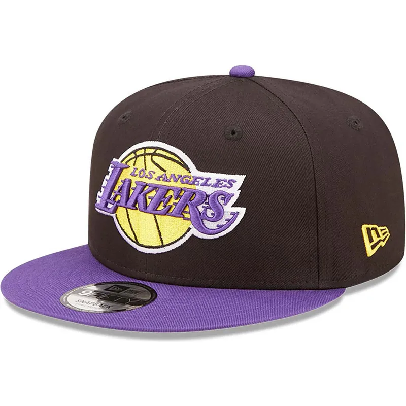 epci-plata-negru-snapback-9fifty-team-patch-de-los-angeles-lakers-nba-de-new-era