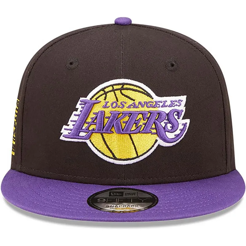 epci-plata-negru-snapback-9fifty-team-patch-de-los-angeles-lakers-nba-de-new-era