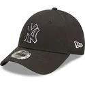 epci-curbata-negru-reglabila-9forty-team-outline-de-new-york-yankees-mlb-de-new-era