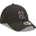 epci-curbata-negru-reglabila-9forty-team-outline-de-new-york-yankees-mlb-de-new-era