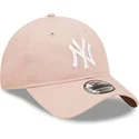 epci-curbata-roz-reglabila-9twenty-league-essential-de-new-york-yankees-mlb-de-new-era