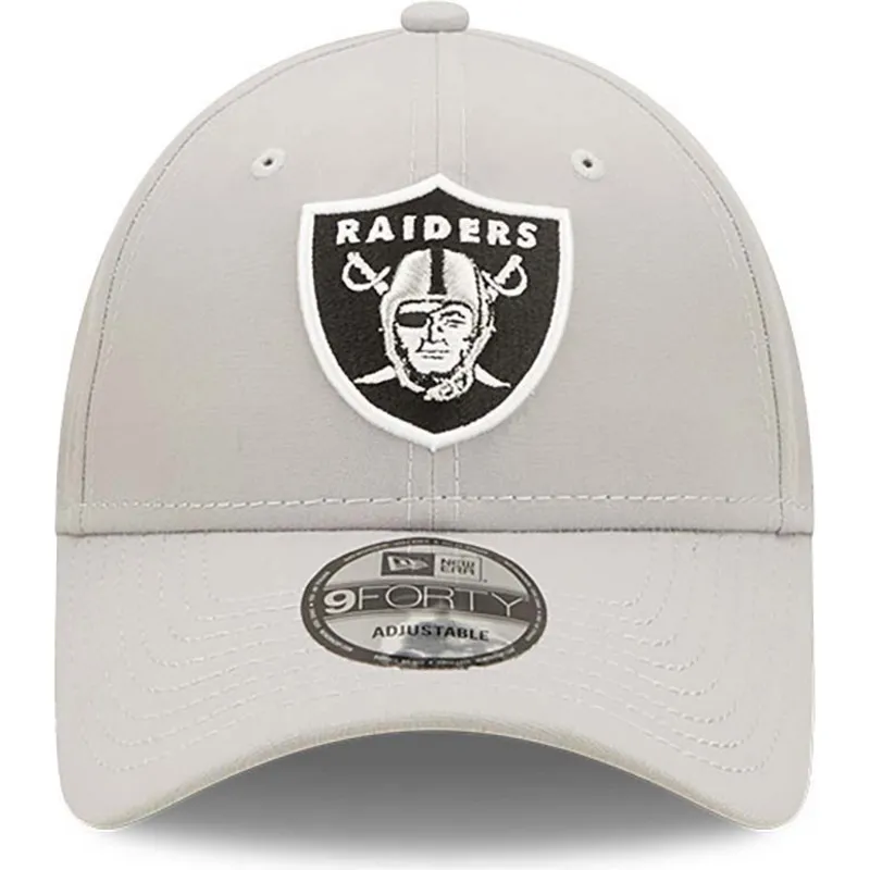 epci-curbata-gri-reglabila-9forty-repreve-de-las-vegas-raiders-nfl-de-new-era