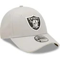epci-curbata-gri-reglabila-9forty-repreve-de-las-vegas-raiders-nfl-de-new-era