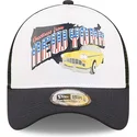 epci-curbata-bleumarin-snapback-new-york-a-frame-us-state-wordmark-de-new-era