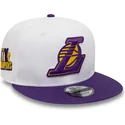 cap-plata-white-snapback-9fifty-crown-patches-champions-de-los-angeles-lakers-nba-de-new-era