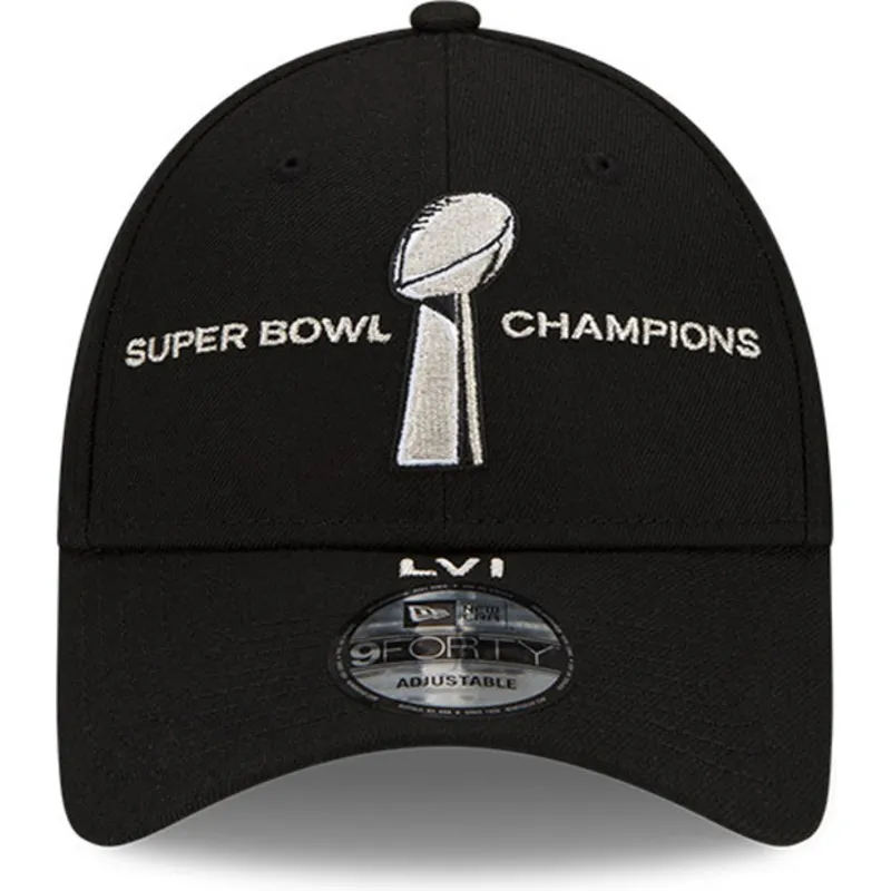 epci-curbata-negru-snapback-9forty-parade-super-bowl-champions-lvi-2022-de-los-angeles-rams-nfl-de-new-era