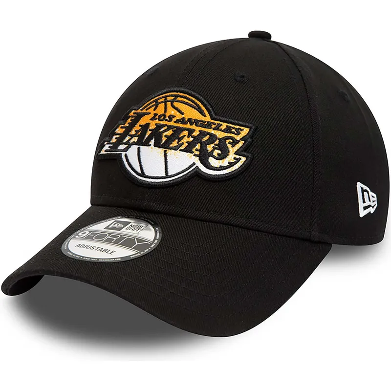 epci-curbata-negru-reglabila-9forty-gradient-infill-de-los-angeles-lakers-nba-de-new-era