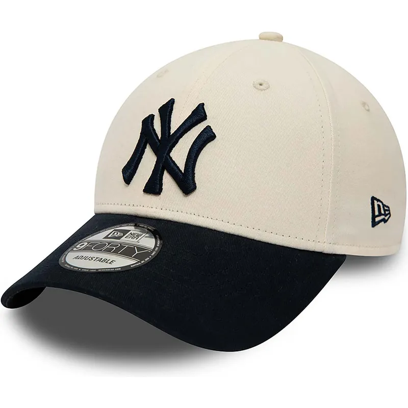epci-curbata-bej-reglabila-9forty-de-new-york-yankees-mlb-de-new-era