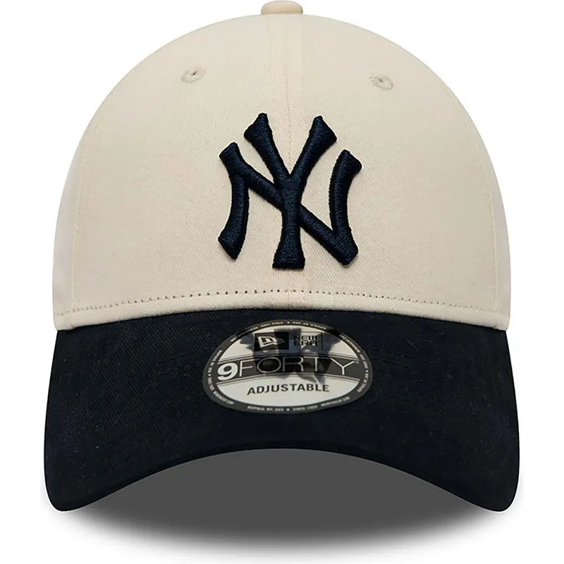 epci-curbata-bej-reglabila-9forty-de-new-york-yankees-mlb-de-new-era