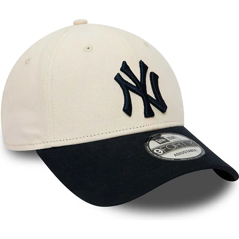 epci-curbata-bej-reglabila-9forty-de-new-york-yankees-mlb-de-new-era