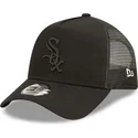 epci-curbata-negru-snapback-a-frame-tonal-mesh-de-chicago-white-sox-mlb-de-new-era