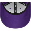 new-era-curved-brim-9forty-print-infill-los-angeles-lakers-nba-purple-adjustable-cap