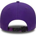 epci-curbata-violet-reglabila-9forty-print-infill-de-los-angeles-lakers-nba-de-new-era