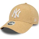 cap-curbata-beige-adjustable-strap-9forty-jersey-de-new-york-yankees-mlb-de-new-era