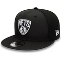 epci-plata-negru-snapback-9fifty-print-infill-de-brooklyn-nets-nba-de-new-era