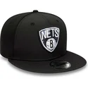 epci-plata-negru-snapback-9fifty-print-infill-de-brooklyn-nets-nba-de-new-era