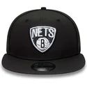 epci-plata-negru-snapback-9fifty-print-infill-de-brooklyn-nets-nba-de-new-era