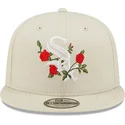 epci-plata-bej-snapback-9fifty-flower-de-chicago-white-sox-mlb-de-new-era