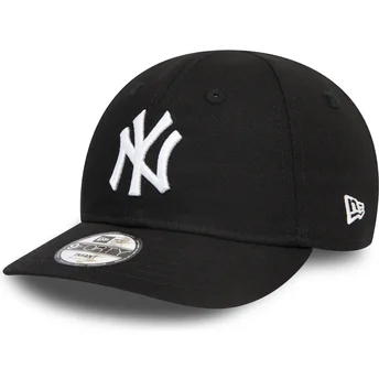 Șepci curbată negru reglabilă pentru copii 9FORTY League Essential de New York Yankees MLB de New Era