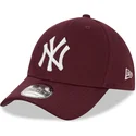 cap-curbata-red-ajustada-granate-39thirty-league-essential-de-new-york-yankees-mlb-de-new-era