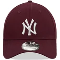 cap-curbata-red-ajustada-granate-39thirty-league-essential-de-new-york-yankees-mlb-de-new-era