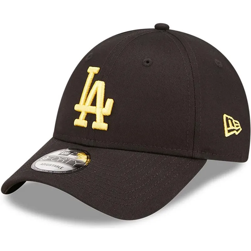 cap-curbata-black-adjustable-strap-9forty-league-essential-de-los-angeles-dodgers-mlb-de-new-era