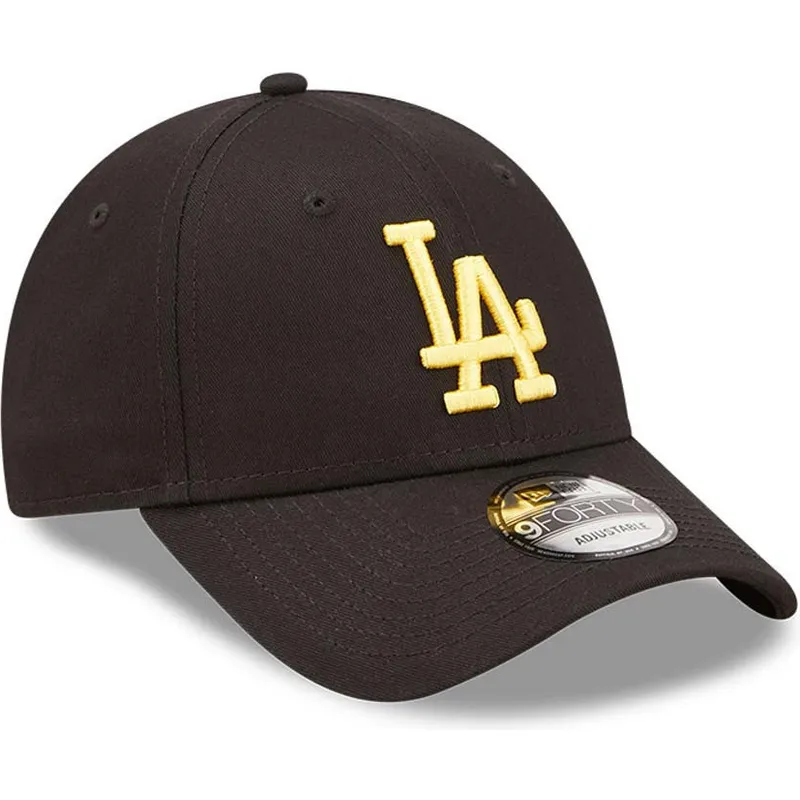 cap-curbata-black-adjustable-strap-9forty-league-essential-de-los-angeles-dodgers-mlb-de-new-era