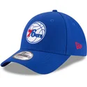 epci-curbata-albastru-reglabila-9forty-league-de-philadelphia-76ers-nba-de-new-era