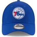 epci-curbata-albastru-reglabila-9forty-league-de-philadelphia-76ers-nba-de-new-era