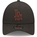epci-curbata-negru-reglabila-9forty-team-outline-de-los-angeles-dodgers-mlb-de-new-era