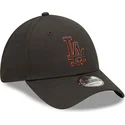 epci-curbata-negru-reglabila-9forty-team-outline-de-los-angeles-dodgers-mlb-de-new-era