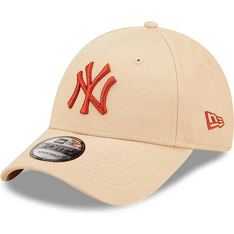 epci-curbata-bej-reglabila-9forty-league-essential-de-new-york-yankees-mlb-de-new-era
