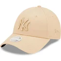 cap-curbata-beige-adjustable-strap-9forty-league-essential-de-new-york-yankees-mlb-de-new-era