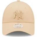 cap-curbata-beige-adjustable-strap-9forty-league-essential-de-new-york-yankees-mlb-de-new-era