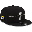 epci-plata-negru-snapback-9fifty-parade-super-bowl-champions-lvi-2022-de-los-angeles-rams-nfl-de-new-era