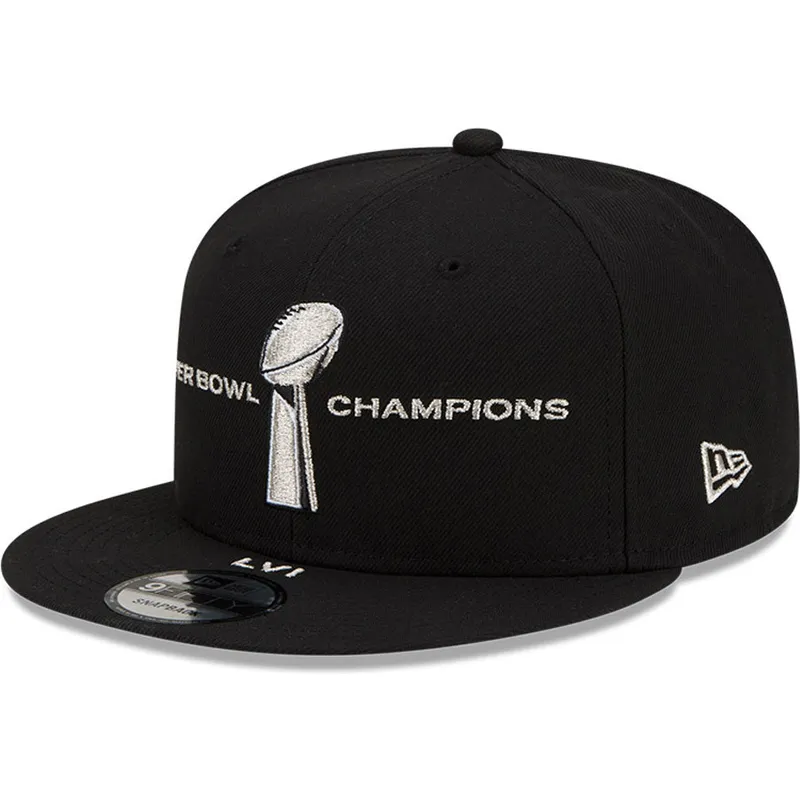 epci-plata-negru-snapback-9fifty-parade-super-bowl-champions-lvi-2022-de-los-angeles-rams-nfl-de-new-era